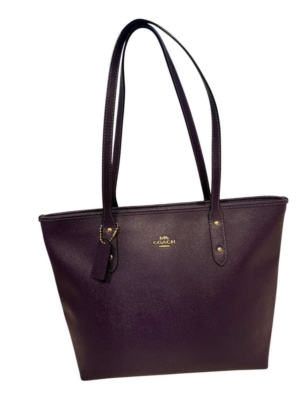 Coach Purple City Tote 2019
